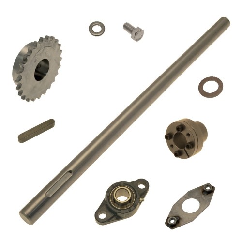 Drive Shaft Exploded View IR56 Meat Injector